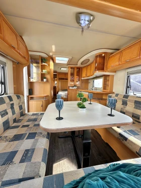 Каравана Hobby Prestige 650 / НОВ ВНОС / ГОЛЯМА БАНЯ И ТОАЛЕТНА , снимка 5
