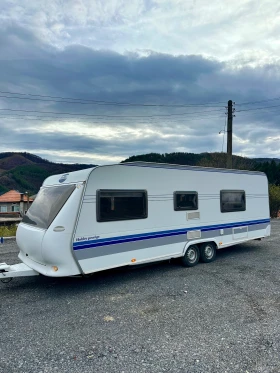 Каравана Hobby Prestige 650 / НОВ ВНОС / ГОЛЯМА БАНЯ И ТОАЛЕТНА , снимка 2