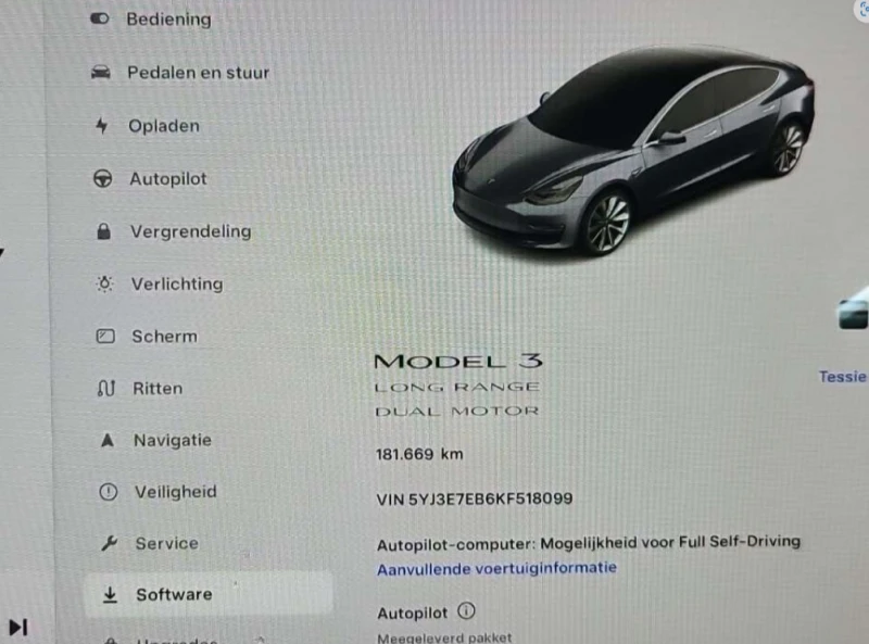 Tesla Model 3 Long Range 4x4 Гаранция, снимка 6 - Автомобили и джипове - 49608996