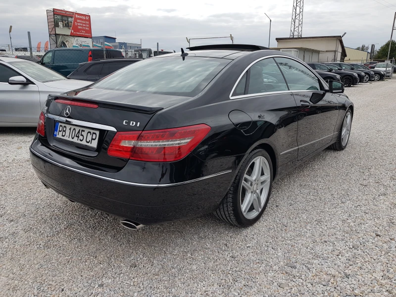 Mercedes-Benz E 350 CDI COUPE KEY LESS DISTRONIC ПАНОРАМА ОБДУХВАНЕ, снимка 5 - Автомобили и джипове - 51847152