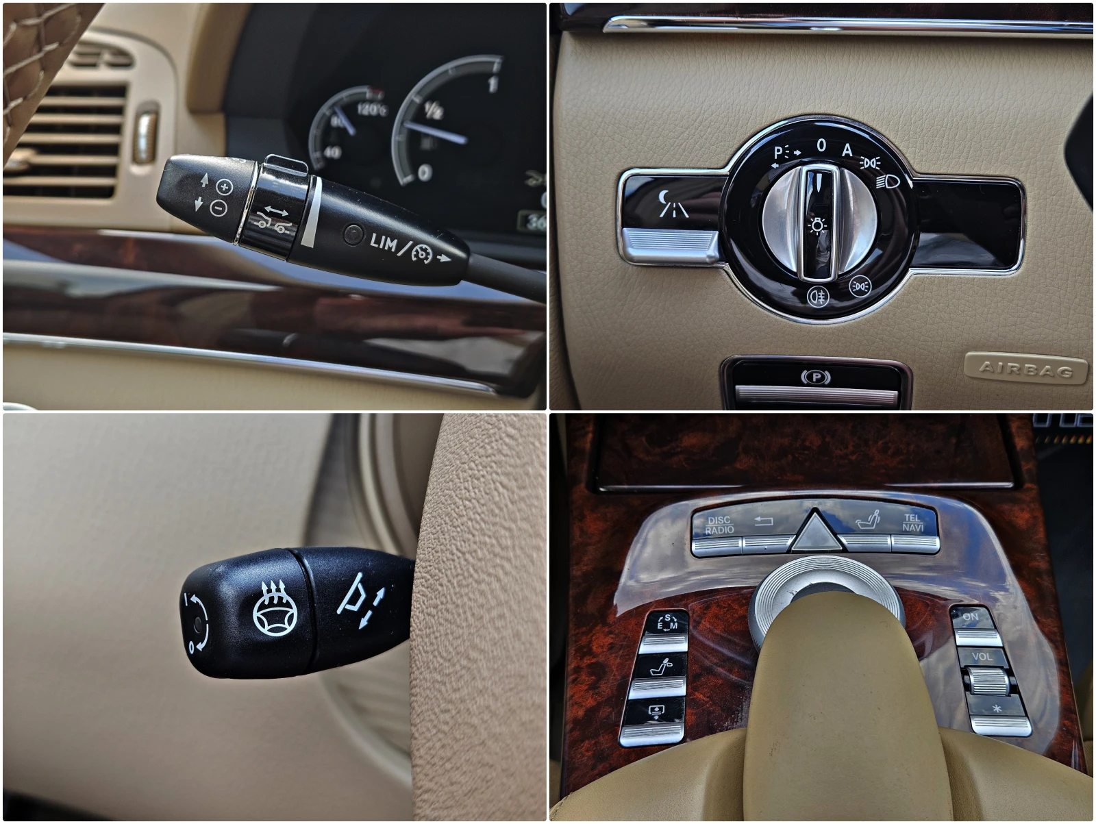 Mercedes-Benz S 500 ! AMG/TVx3/GERMAN/DISTR/CAMERA///HARMAN/ | Mobile.bg   13