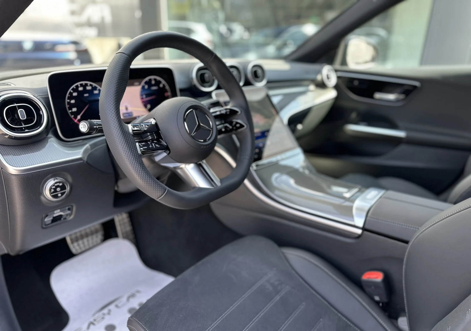 Mercedes-Benz C 220  D AMG / NEW /CAMERA/MEMORY/LED/, снимка 7 - Автомобили и джипове - 53862891