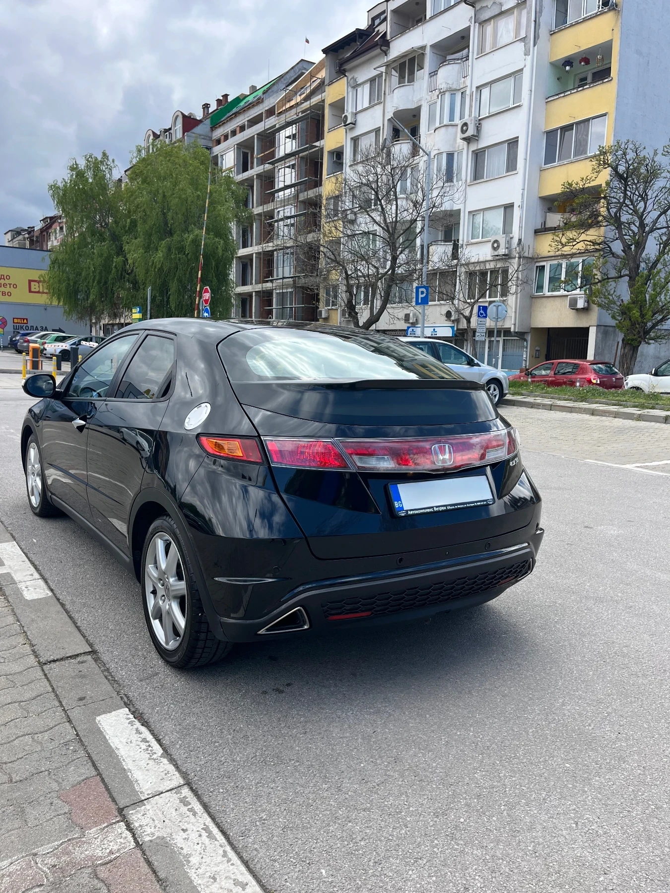 Honda Civic 2.2 дизел ТОП СЪСТОЯНИЕ!, снимка 7 - Автомобили и джипове - 54393348