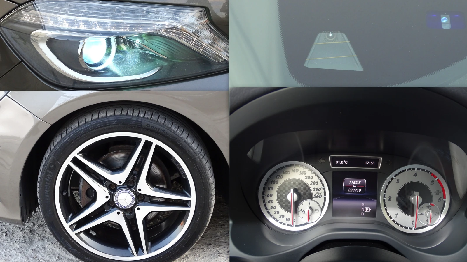 Mercedes-Benz A 220 2.2-CDI-170к.с-AMG LINE_АВТОМАТИК_* , снимка 17 - Автомобили и джипове - 55827741