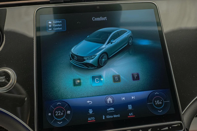 Mercedes-Benz EQE 300/98kWh/MBUX/Амбиент/Подгрев, снимка 11 - Автомобили и джипове - 51423840