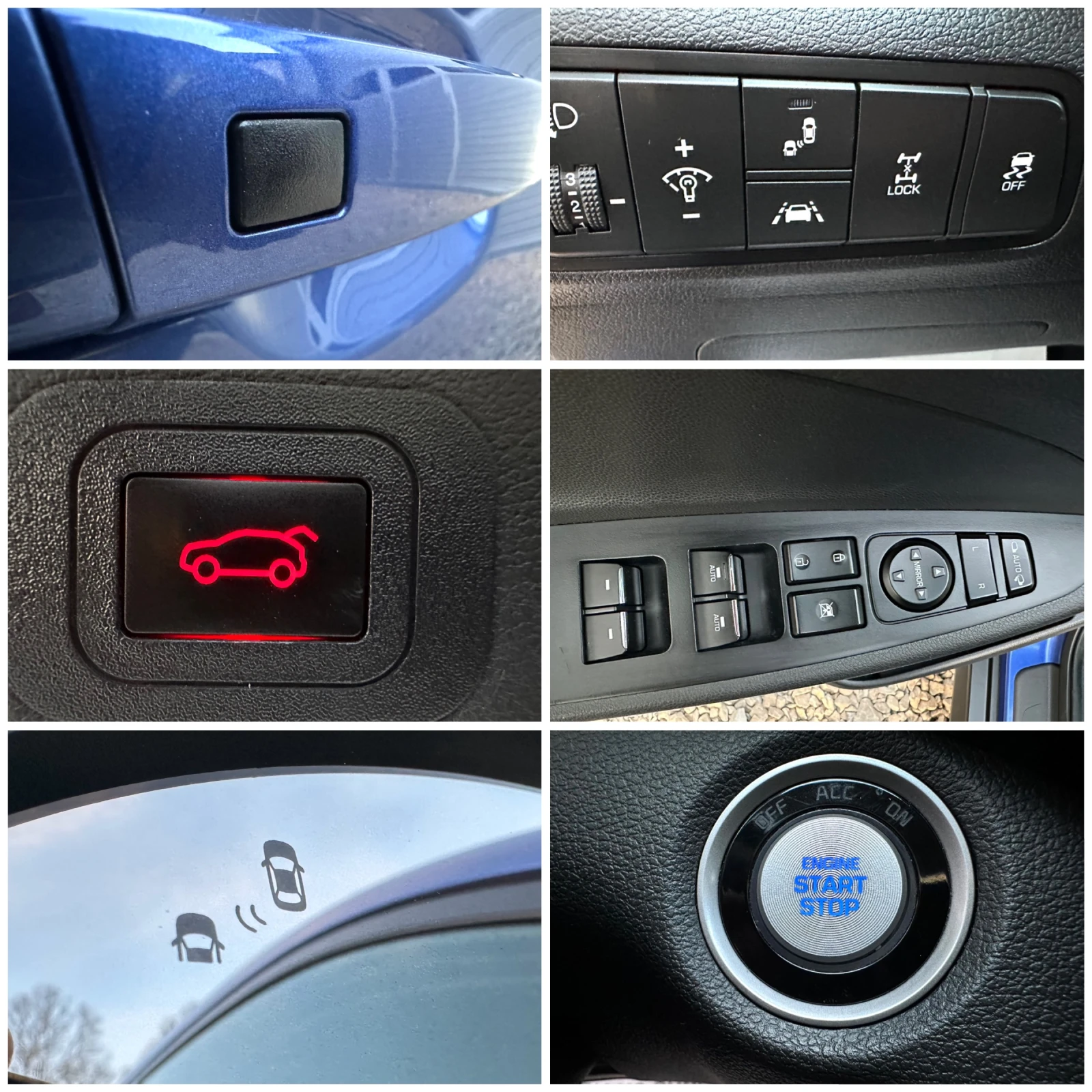 Hyundai Tucson 1.6CRDI 4x4 ФЕЙСЛИФТ CARPlLAY АВТОМАТ ЛЕД, снимка 16 - Автомобили и джипове - 54221692