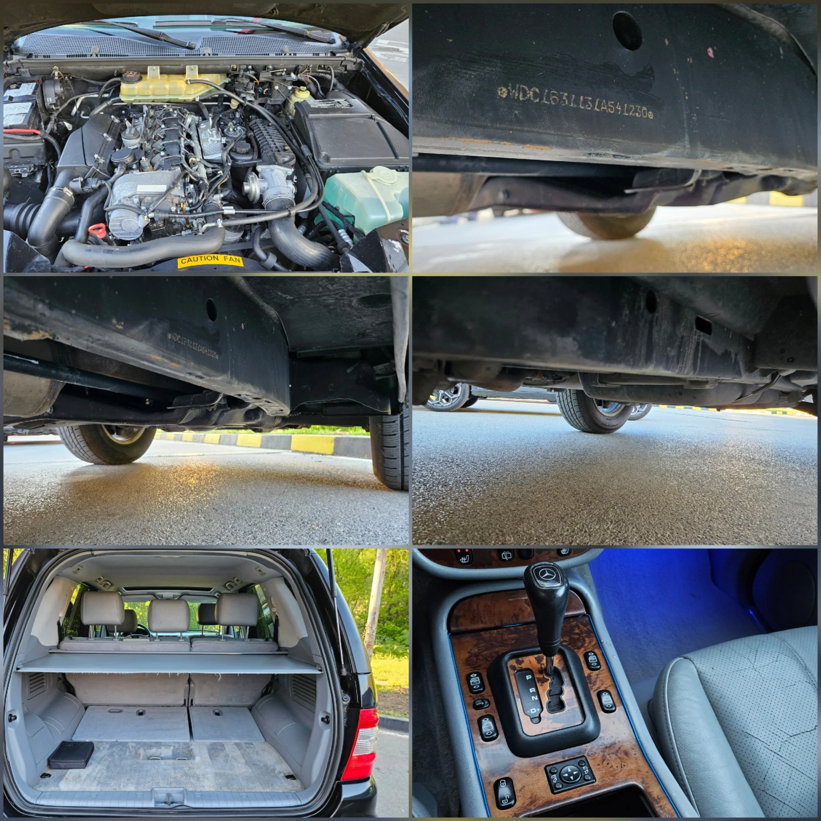 Mercedes-Benz ML 270 2.7 CDI NAVIG/AVTOMAT/FACELIFT/3500Tegl, снимка 14 - Автомобили и джипове - 54440838