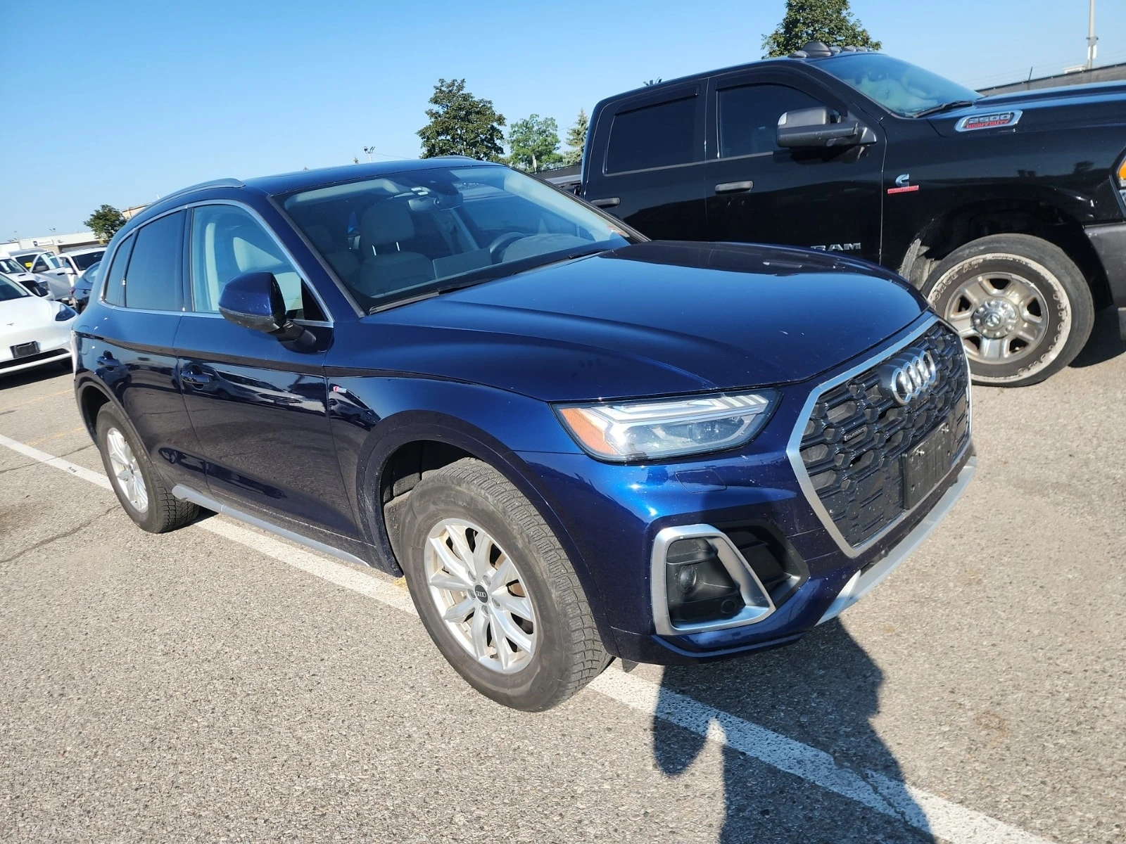 Audi Q5 TECHNIK| B&O| PANO| ПОДГРЕВИ| 360| , снимка 2 - Автомобили и джипове - 56126711