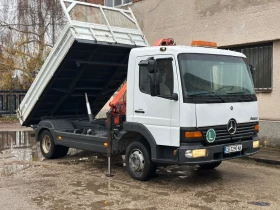 Mercedes-Benz Atego Самосал+ кран PK7000 , снимка 8