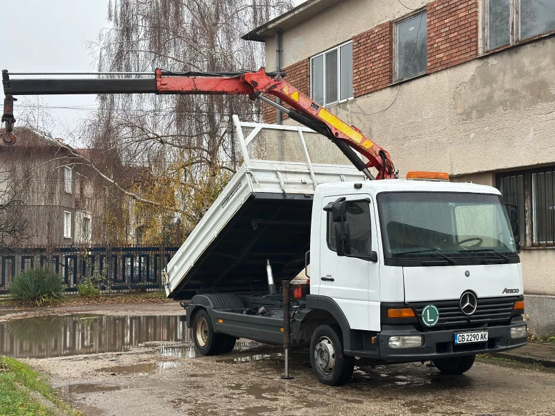 Mercedes-Benz Atego Самосал+ кран PK7000 , снимка 3 - Камиони - 53302250