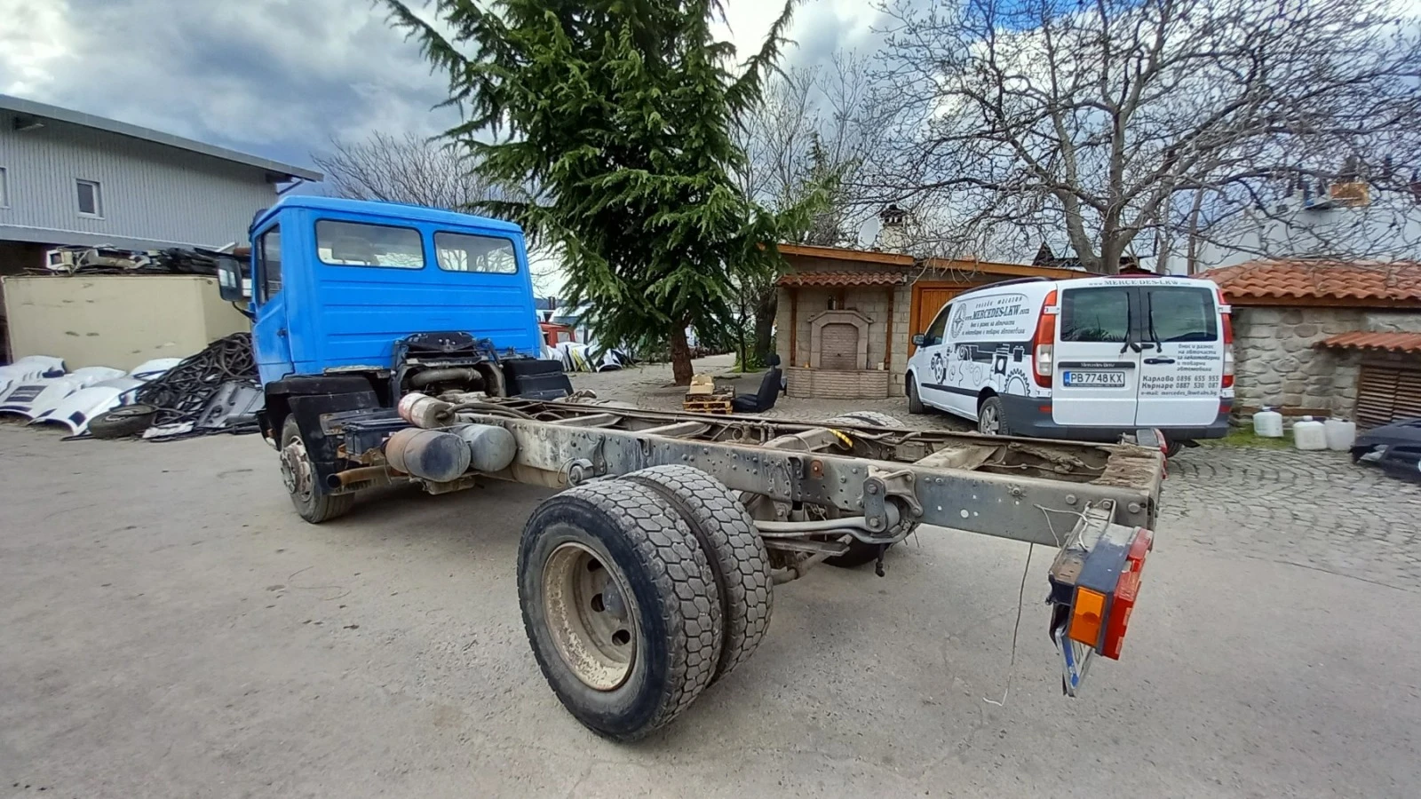 Mercedes-Benz 1117 На части  - изображение 5