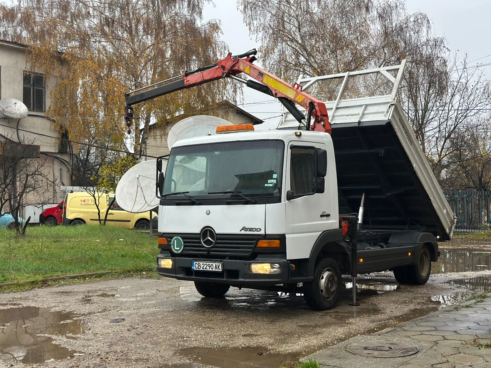 Mercedes-Benz Atego Самосал+ кран PK7000  - изображение 6