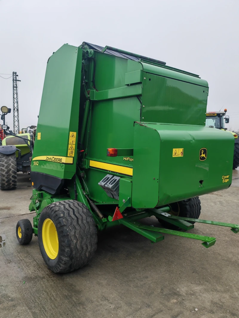 Балировачка John Deere 592 мрежа  сезал лизинг с първоначална вноска 20%, снимка 7 - Селскостопанска техника - 53527591