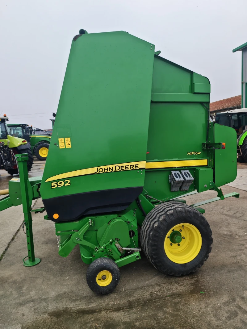 Балировачка John Deere 592 мрежа  сезал лизинг с първоначална вноска 20%, снимка 5 - Селскостопанска техника - 53527591