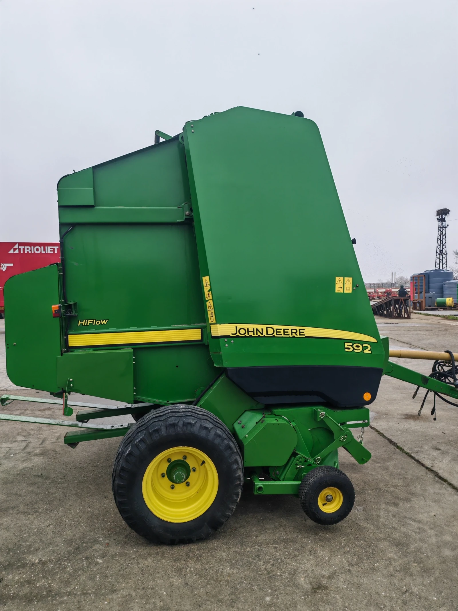 Балировачка John Deere 592 мрежа  сезал лизинг с първоначална вноска 20% - изображение 4