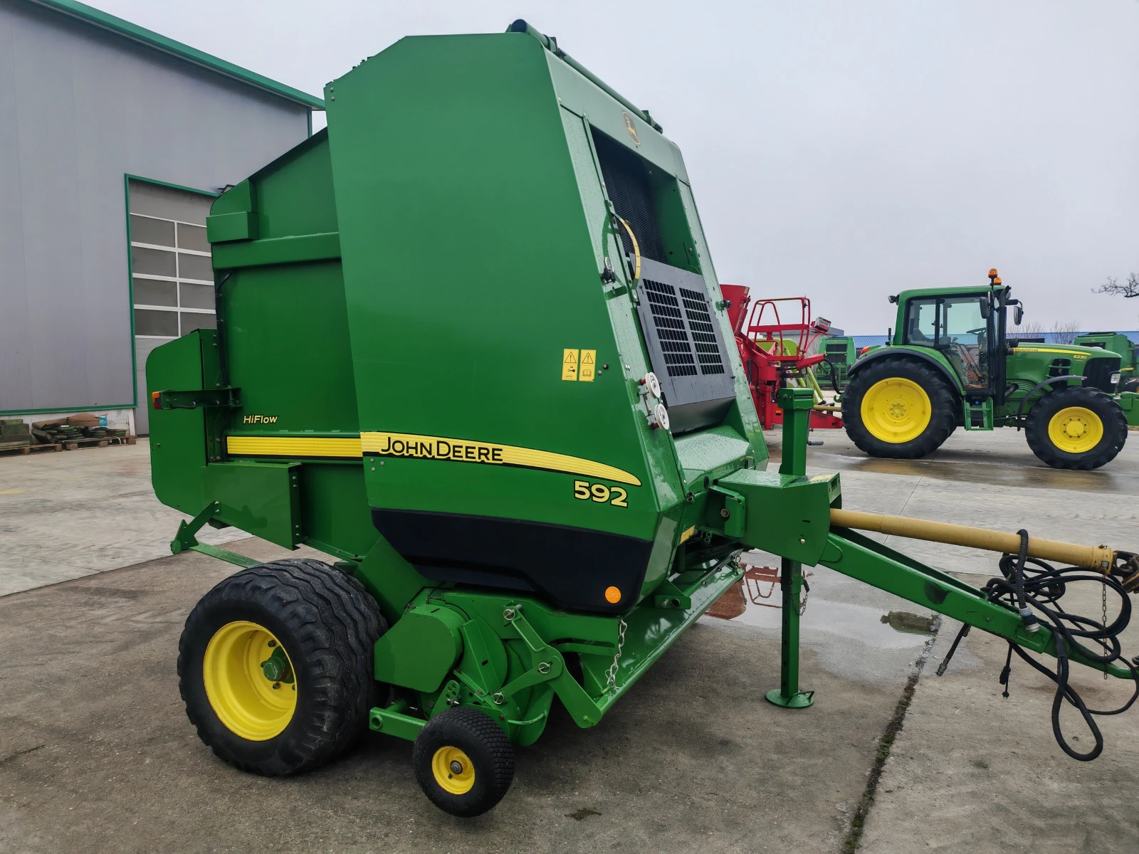 Балировачка John Deere 592 мрежа  сезал лизинг с първоначална вноска 20% - изображение 3