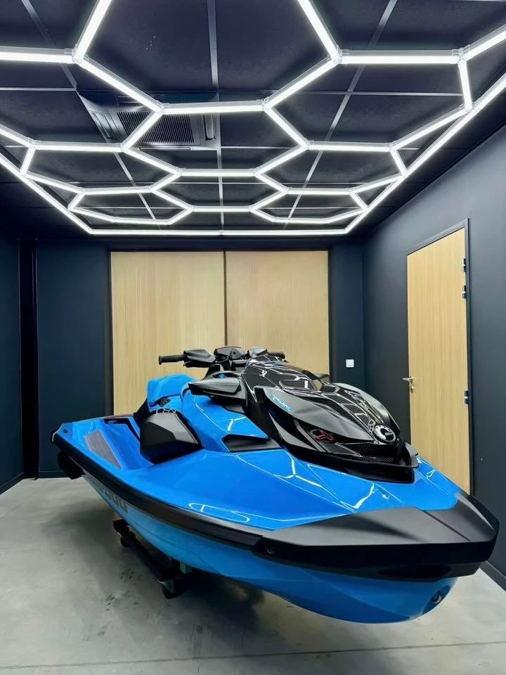 Джет Bombardier Sea Doo RXP 325 2026 BLUE, снимка 3 - Воден транспорт - 53341972