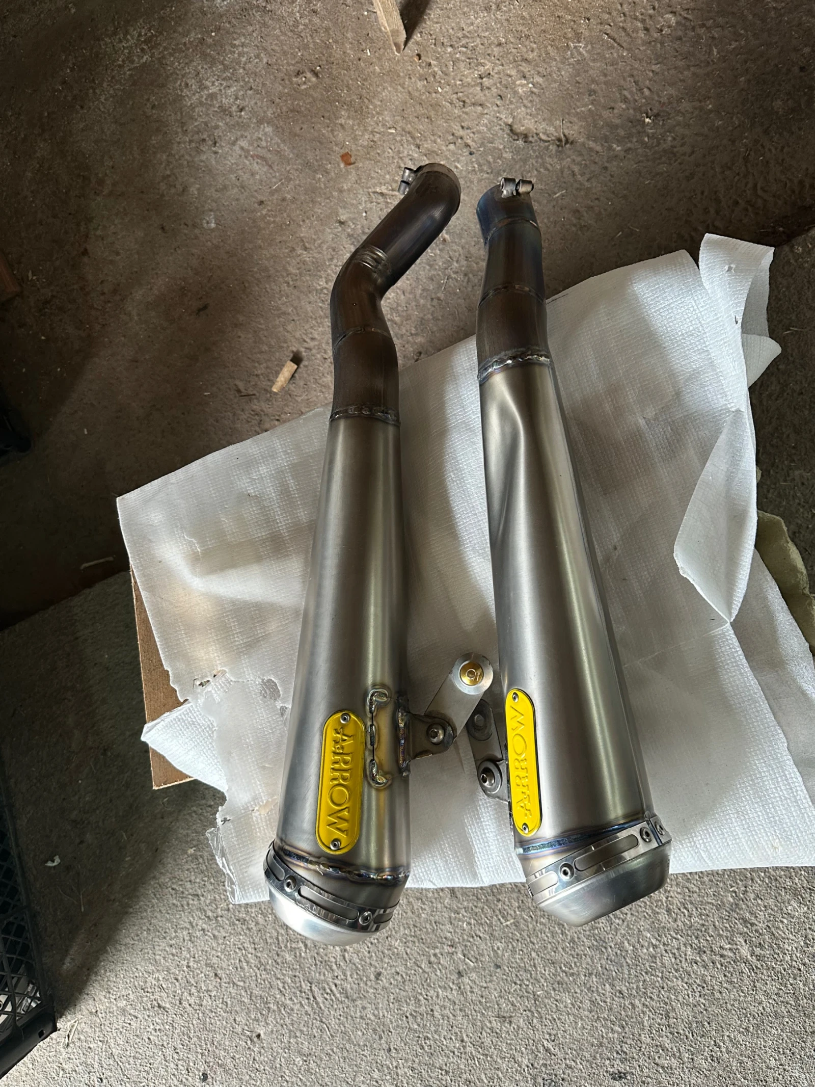 Гърнета ARROW GSXR 1000 K7-K8 , снимка 6 - Части - 54030532