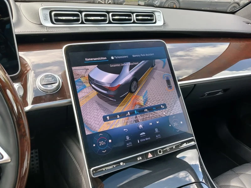 Mercedes-Benz S 450 LONG/367HP/360/4M/PANO/TV/HUD/790v, снимка 13 - Автомобили и джипове - 52276224