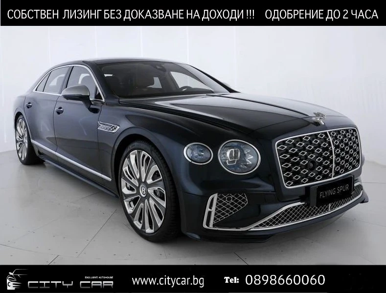 Bentley Flying Spur HYBRID/ NEW MODEL/ MULLINER/NAIM/PANO/ TV/ 4-SEATS, снимка 1 - Автомобили и джипове - 48714645