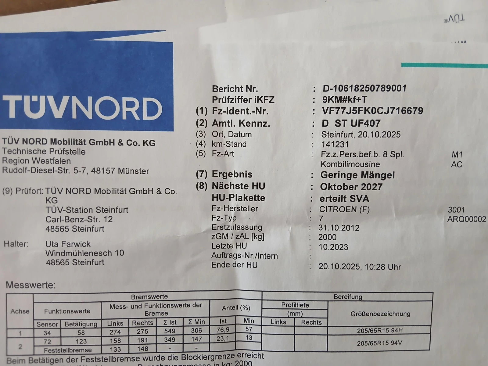 Citroen Berlingo  1.6 Selection, снимка 17 - Автомобили и джипове - 54068259