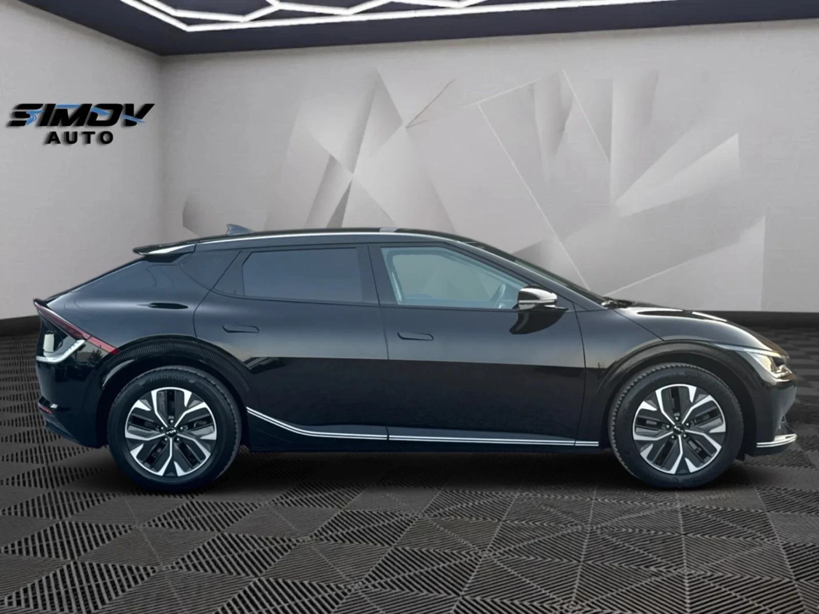 Kia EV6 77.4KWH ТЕРМО-ПОМПА ДИСТРОНИК ОБДУХВАНЕ MERIDIAN, снимка 6 - Автомобили и джипове - 55646388