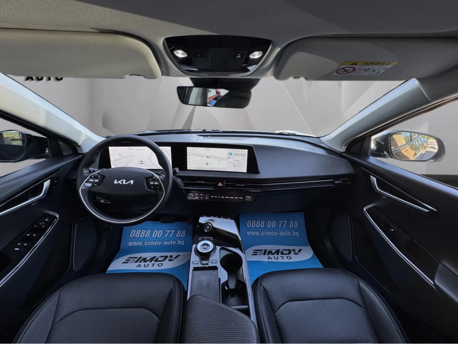 Kia EV6 77.4KWH ТЕРМО-ПОМПА ДИСТРОНИК ОБДУХВАНЕ MERIDIAN, снимка 11 - Автомобили и джипове - 55646388