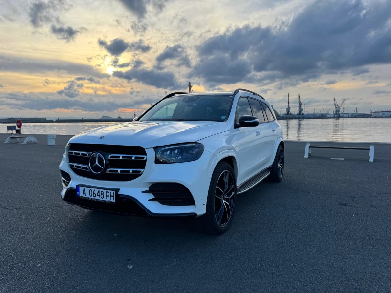 Mercedes-Benz GLS 400 d AMG Night Packet; Burmester; Full, снимка 1 - Автомобили и джипове - 48482930