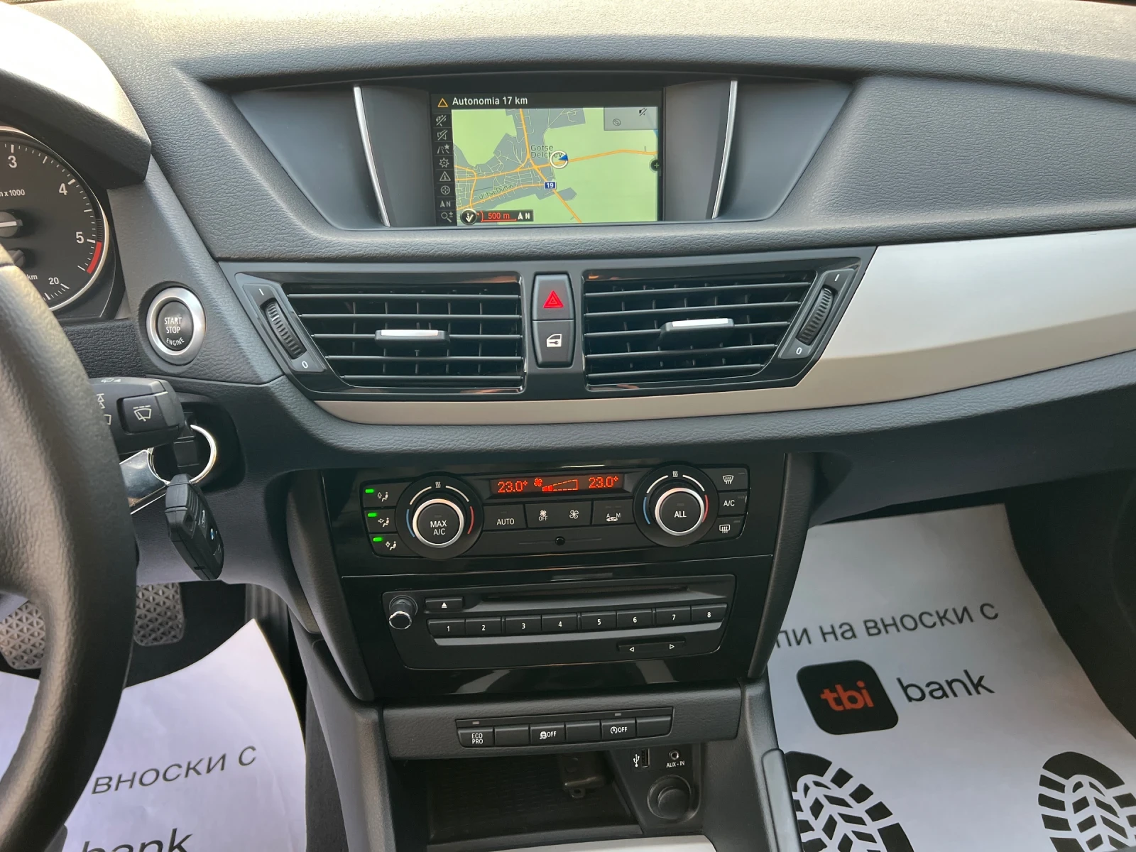 BMW X1 2.0d-116к.с./FACE/ Навигация/Автопилот/Start-stop, снимка 15 - Автомобили и джипове - 53709819