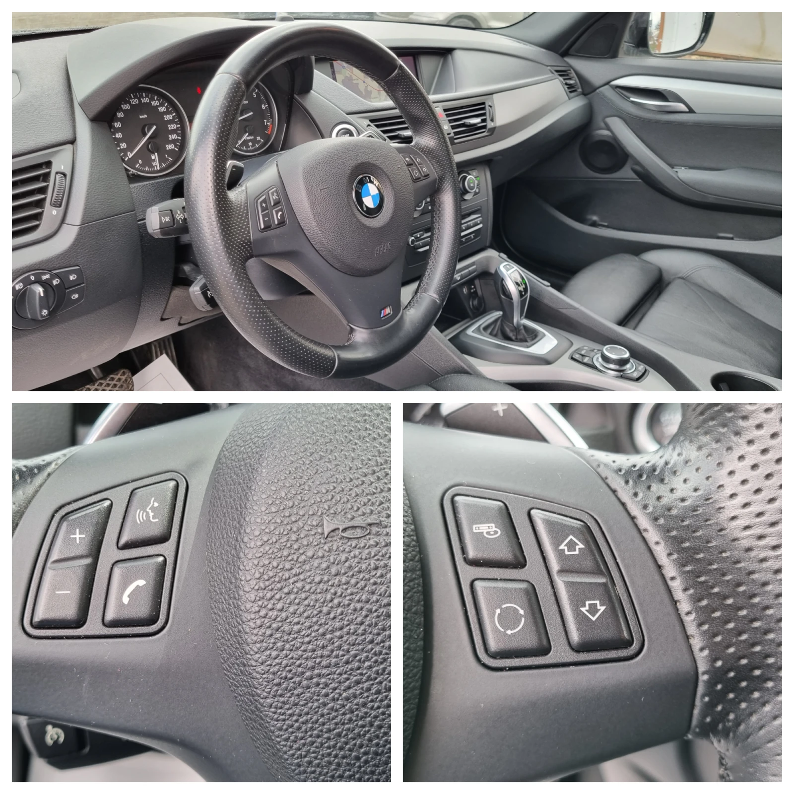 BMW X1 2.8i/ X drive/ М пакет/ Автоматик/ Кожа, снимка 11 - Автомобили и джипове - 55667837