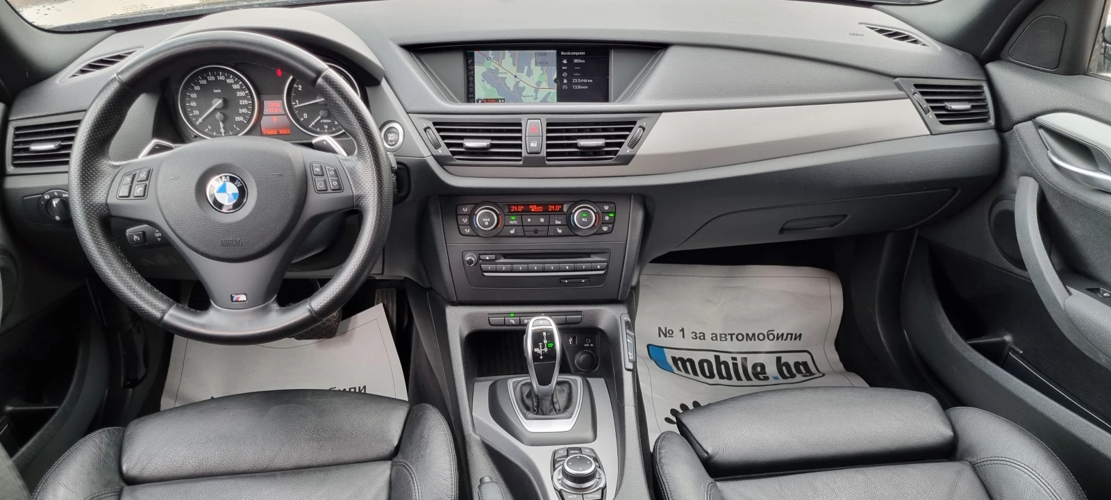 BMW X1 2.8i/ X drive/ М пакет/ Автоматик/ Кожа, снимка 10 - Автомобили и джипове - 55667837