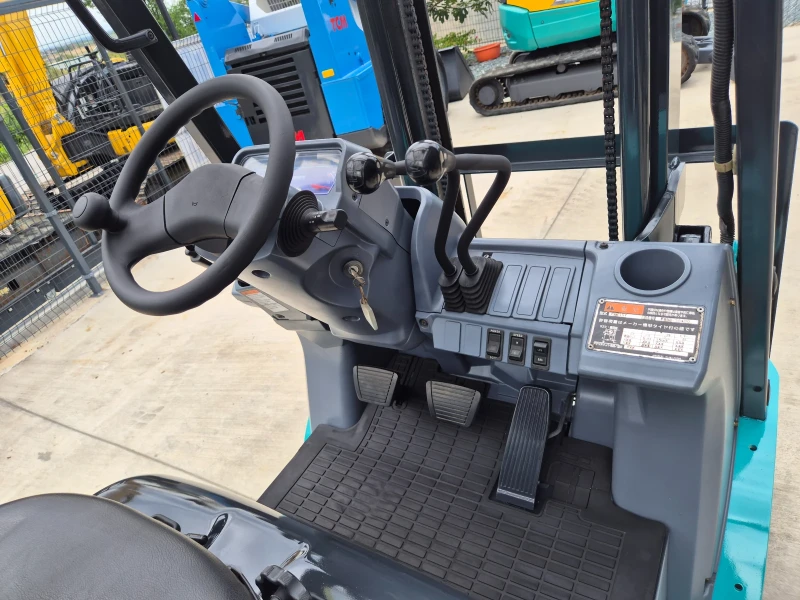 Мотокар Mitsubishi АВТОМАТ* ГАЗ + БЕНЗИН* КАТО НОВ !!!, снимка 11 - Индустриална техника - 51249407