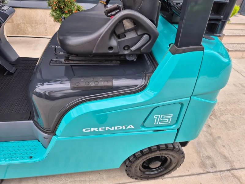 Мотокар Mitsubishi АВТОМАТ* ГАЗ + БЕНЗИН* КАТО НОВ !!!, снимка 10 - Индустриална техника - 51249407