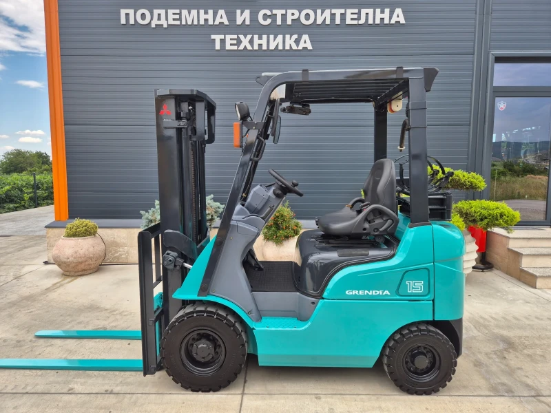 Мотокар Mitsubishi АВТОМАТ* ГАЗ + БЕНЗИН* КАТО НОВ !!!, снимка 2 - Индустриална техника - 51249407