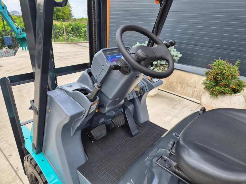 Мотокар Mitsubishi АВТОМАТ* ГАЗ + БЕНЗИН* КАТО НОВ !!!, снимка 9 - Индустриална техника - 51249407