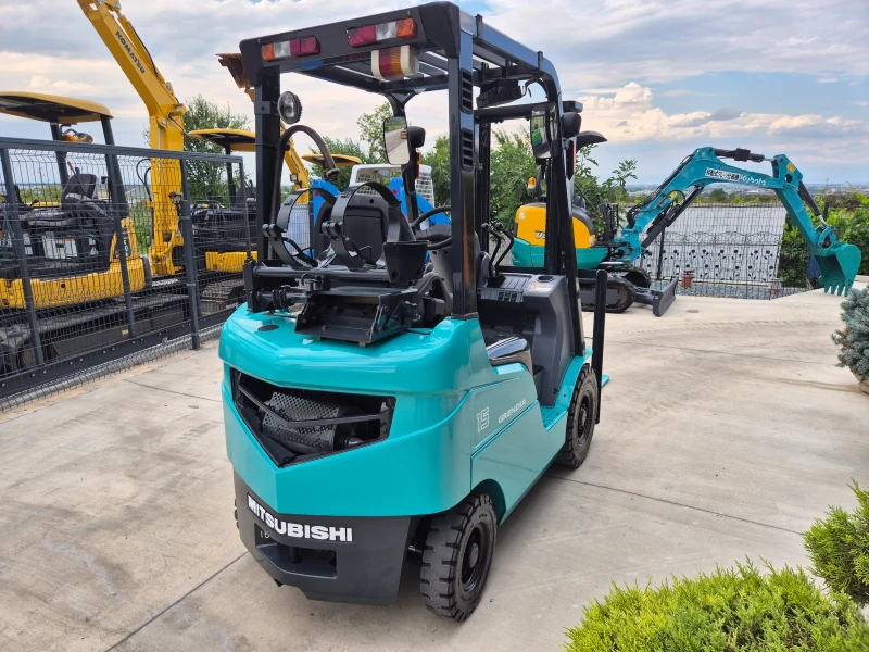 Мотокар Mitsubishi АВТОМАТ* ГАЗ + БЕНЗИН* КАТО НОВ !!!, снимка 5 - Индустриална техника - 51249407