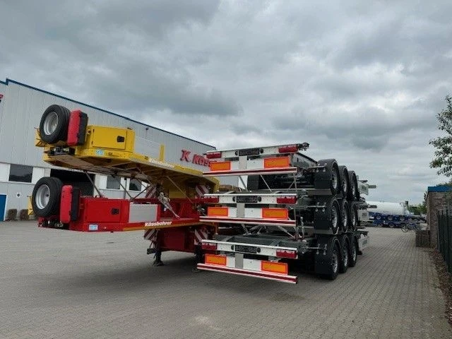 Полуремарке Kaessbohrer Платформи и Контейнеровози , снимка 7 - Ремаркета - 52462407