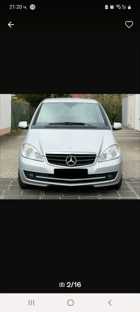 ����� �� �������� �� Mercedes-Benz A 180 CDI