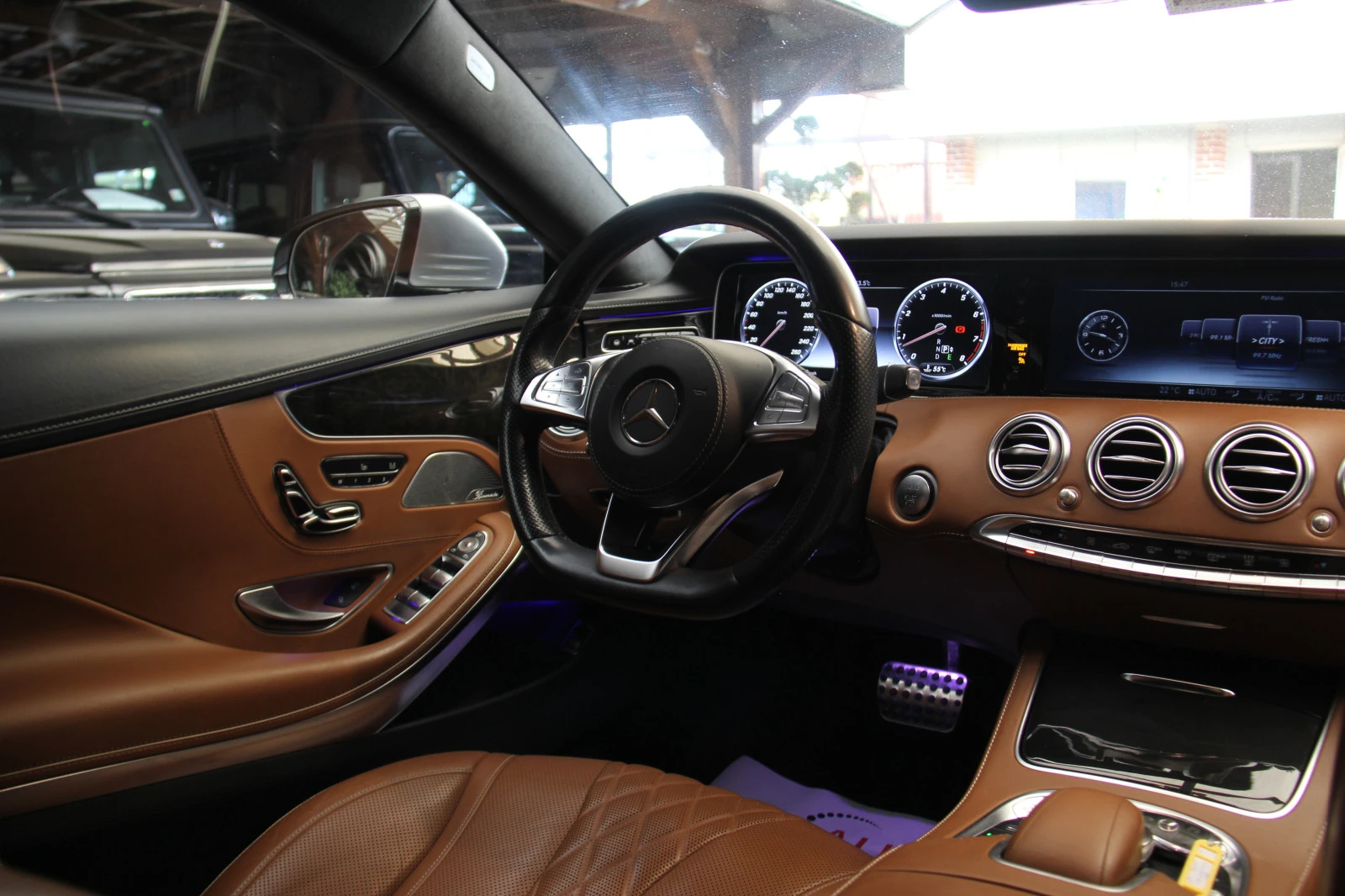 Mercedes-Benz S 500 Coupe/AMG/Designo/Burmester/4Matic | Mobile.bg   14