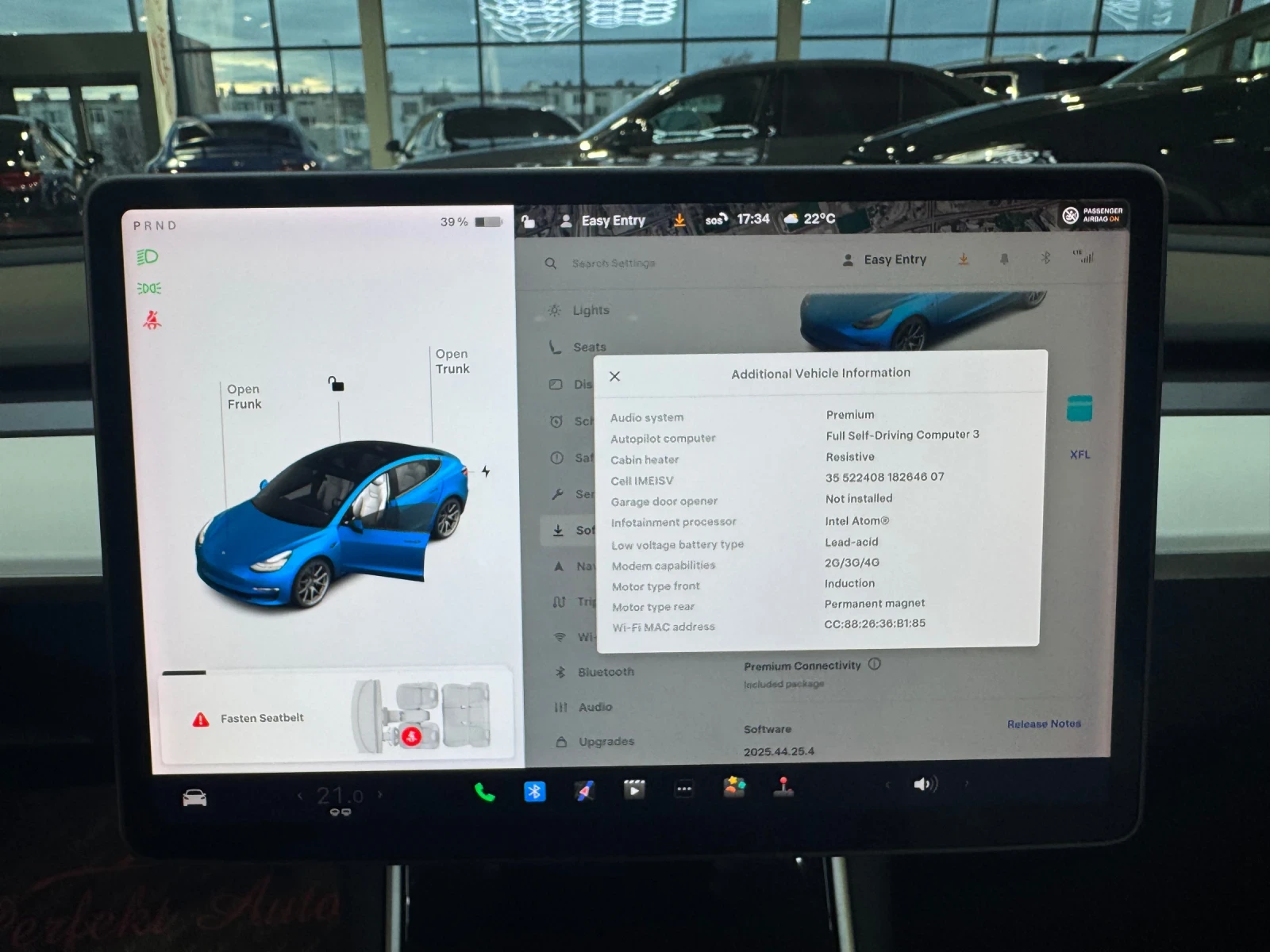 Tesla Model 3 LONG RANGE * DUAL MOTOR * , снимка 9 - Автомобили и джипове - 53854645
