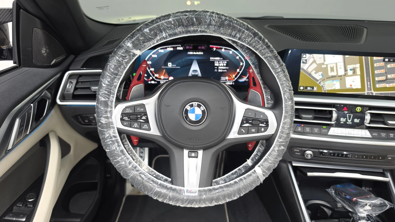 BMW 440 M440i* BLIND SPOT* 360* HUD* ПОДГРЕВ ВОЛАН* КРАЙНА, снимка 13 - Автомобили и джипове - 55269461