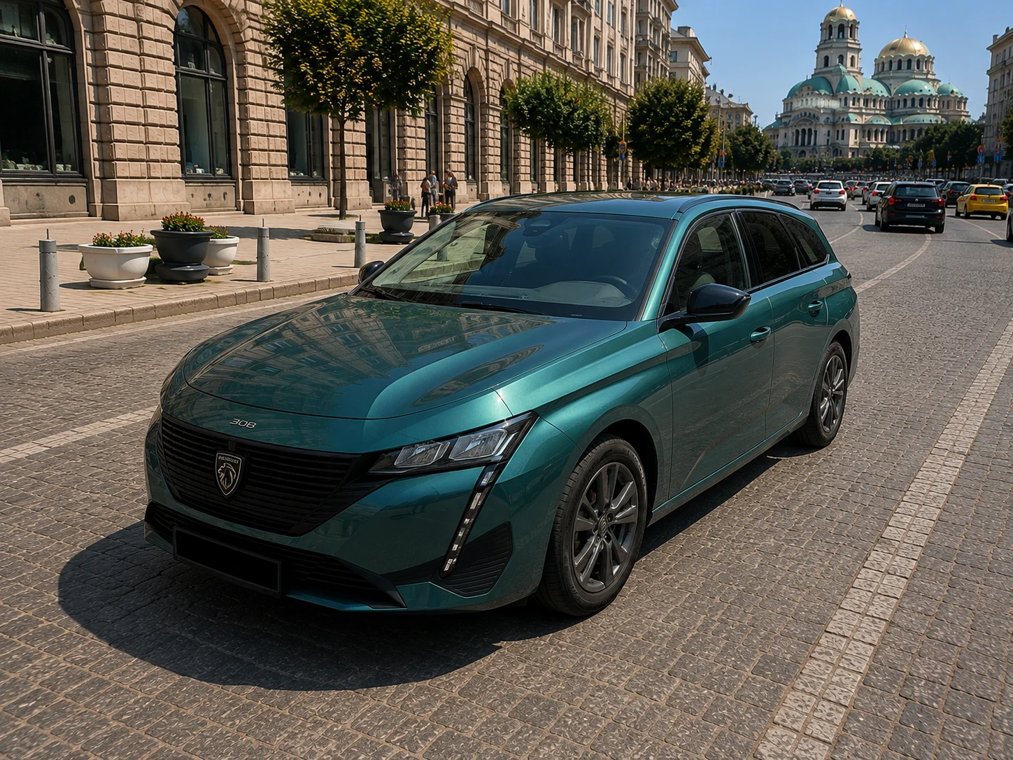Peugeot 308 1.5bluehdi eat8 8mm верига, снимка 7 - Автомобили и джипове - 55802442