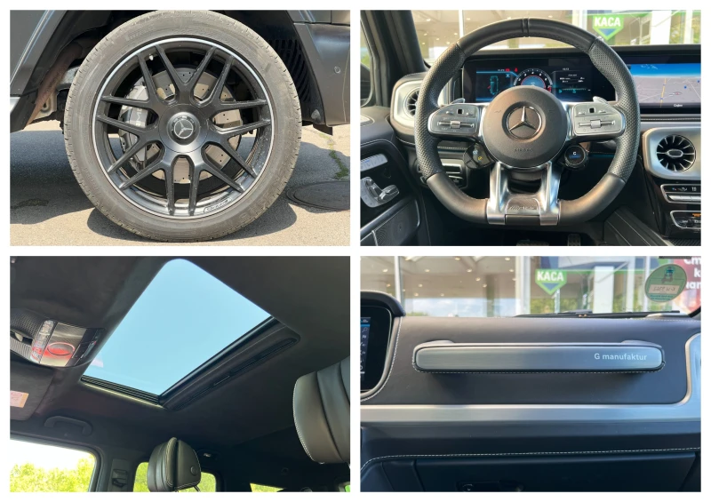 Mercedes-Benz G 63 AMG /4M/CARBON/NIGHT/MAGNO/SUPERIOR/G-MANUFAKTUR/BURM/, снимка 17 - Автомобили и джипове - 51596066