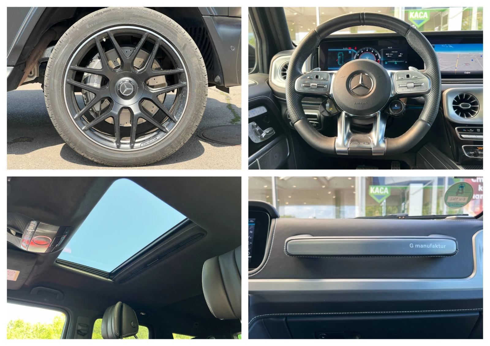 Mercedes-Benz G 63 AMG /4M/CARBON/NIGHT/MAGNO/SUPERIOR/G-MANUFAKTUR/BURM/ | Mobile.bg   17