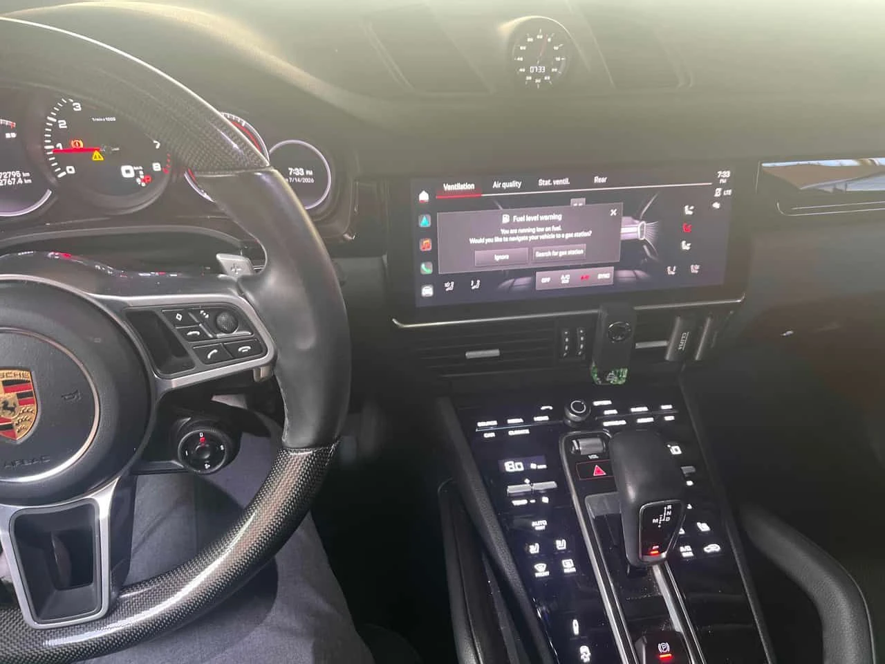 Porsche Cayenne COUPE| BOSE| ОБДУХВАНЕ| ПАНО| 360САМ| 2 КЛЮЧА| , снимка 8 - Автомобили и джипове - 55294158