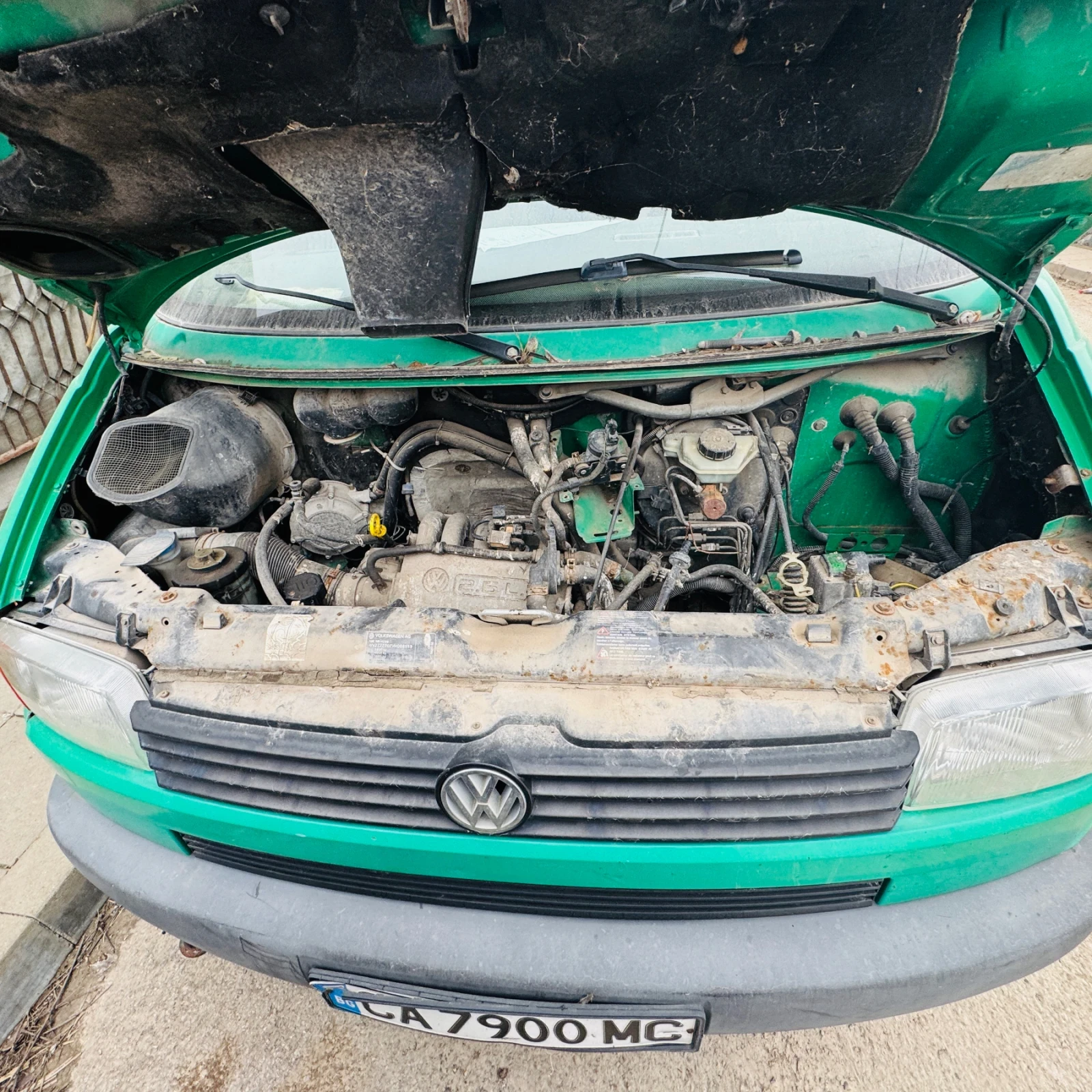 VW Transporter 2.5tdi-102кс-СИНХРО-Т4-На Части - изображение 5