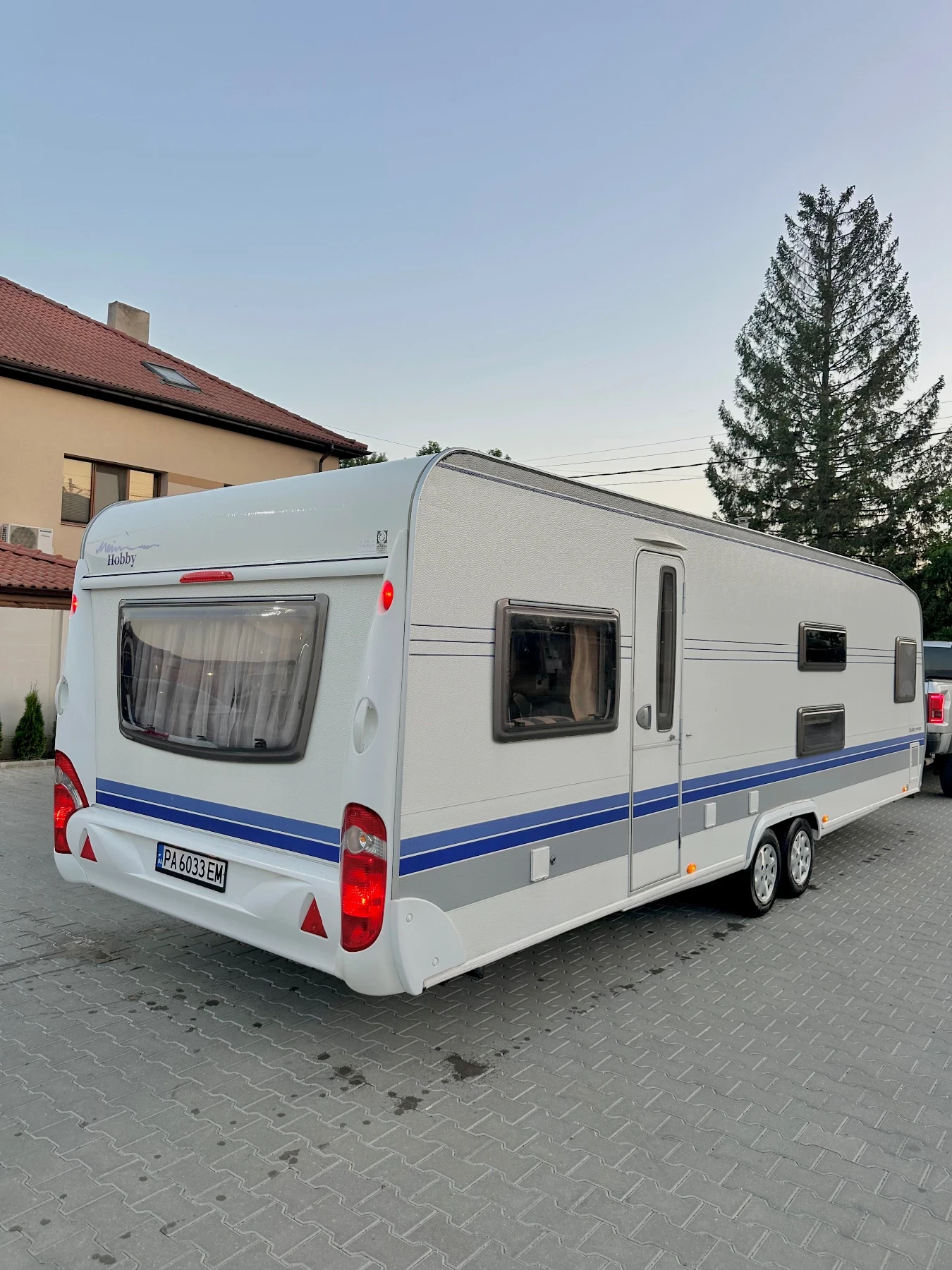Каравана Hobby Prestige 720 - 7 МЕСТНА/ НОВ ВНОС/ УНИКАТ/  - изображение 4