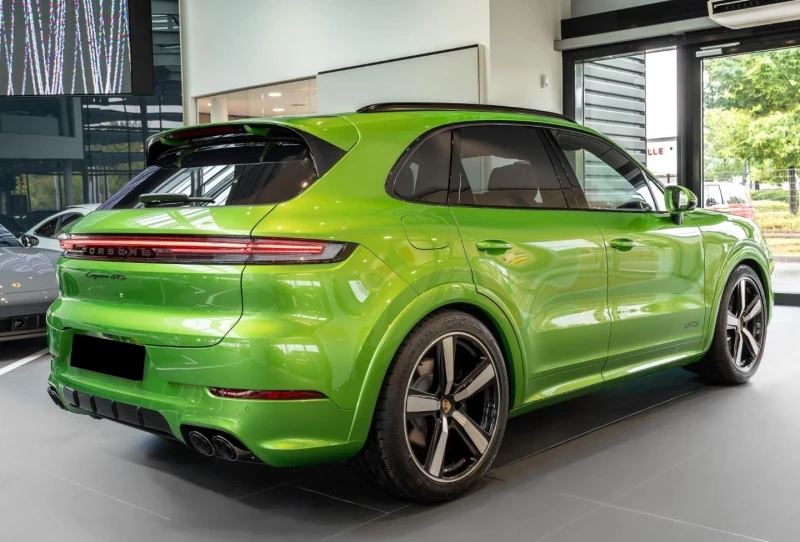 Porsche Cayenne GTS/FACELIFT/SPORT DESIGN/JAVA GREEN/BURM/PANO/HUD, снимка 7 - Автомобили и джипове - 52201856