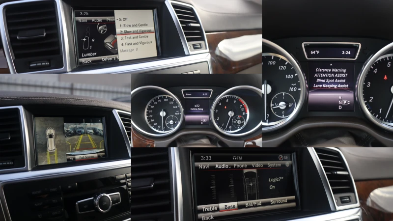 Mercedes-Benz GL 550 AMG 4M AIR KeyGO PANO SoftClos 360Kam MASSAGE iCar, снимка 14 - Автомобили и джипове - 53012015