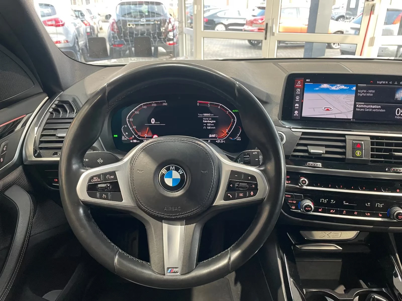 BMW X3 xDrive/20d/190HP/АВТОМАТ/FULL/CAM/LED/, снимка 11 - Автомобили и джипове - 54064339